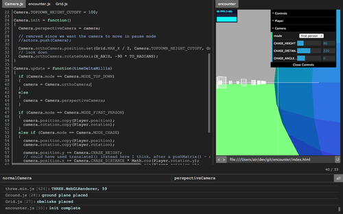 light table example