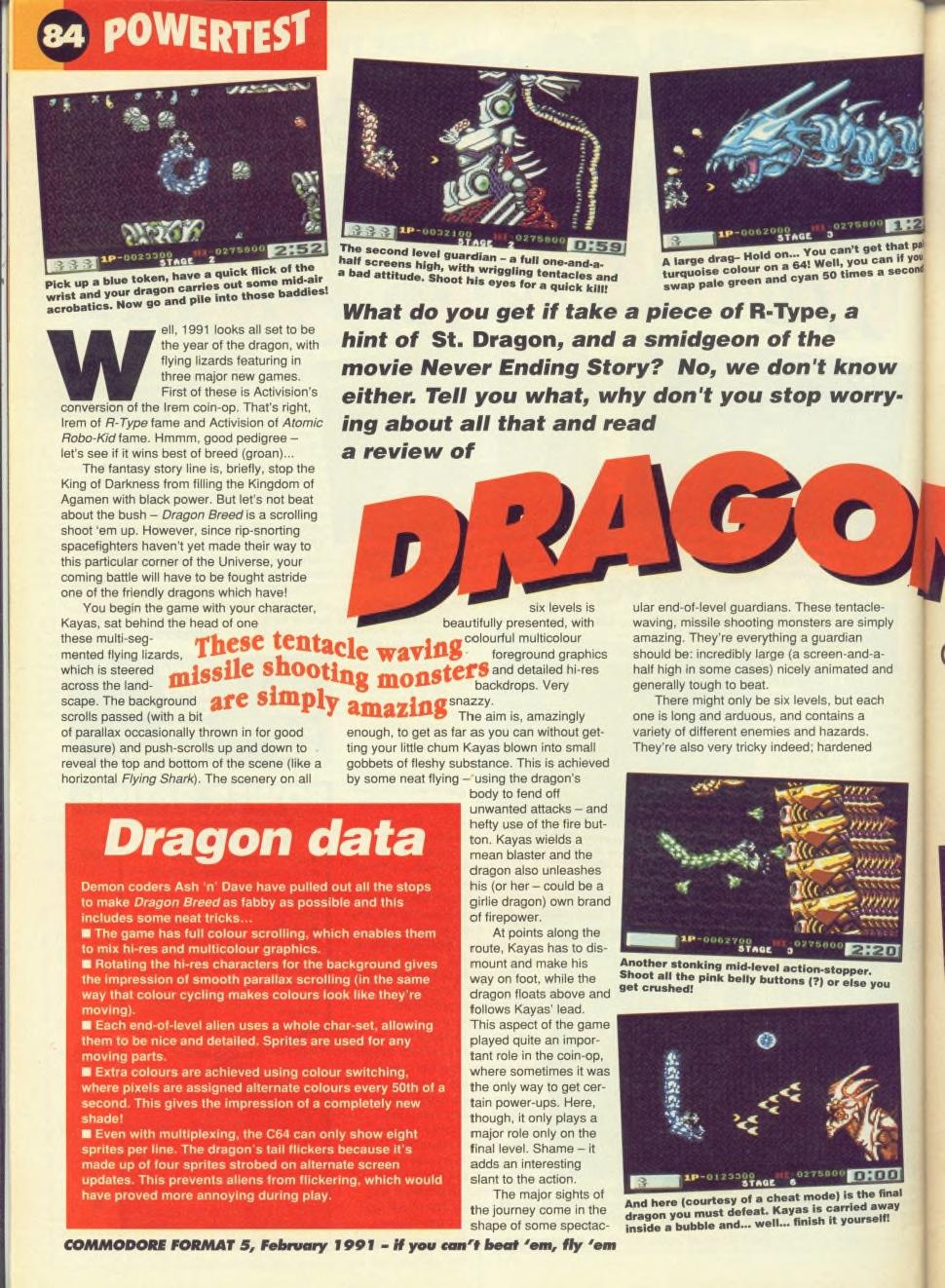 Commodore Format issue 5 page 84